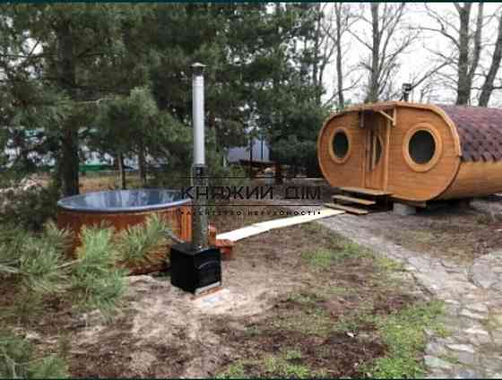 Новый Эко-дом со смереки у Десны, с бассейном + сауна (чан) КГ Гавань. № 139000 