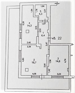 3 комнатная, "Граф" на Педагогической, с большой террасой. Одеса - фото 9