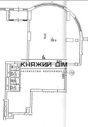 Оренда офісне приміщення на Механизаторов ул./Генерала Шаповала поверх - 1/25 Киев