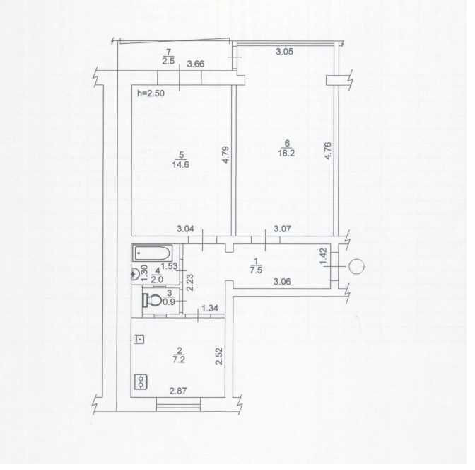 Продаж Квартира 2-кімнатна, 2/9 поверх на Русанівський вул., д. 9 Kiev - photo 13