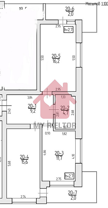 Продаж двокімнатної квартири ЖК Геліос Uzhhorod - photo 12