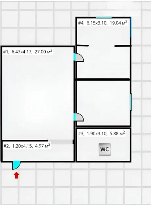 Продаж 2к Квартира 54 кв.м проспект Миру 1Б Zhytomyr - photo 1