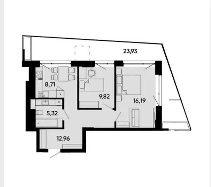 Продаж 2к Квартира 60.16 кв.м lennona residents Львів - фото 5