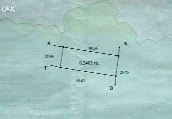 Продаж земельної ділянки 24 соток Іванків