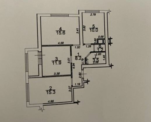 Продаж Квартира 3-кімнатна, 2/25 поверх на Бассейная улица Odessa - photo 6