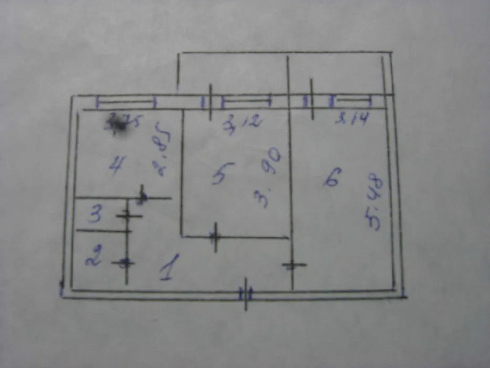 Продаж Квартира 2-кімнатна, 5/12 поверх на Депутатська вул., 30 Киев - изображение 8
