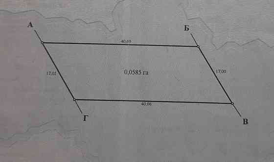 Продаж земельної ділянки 5.85 соток 