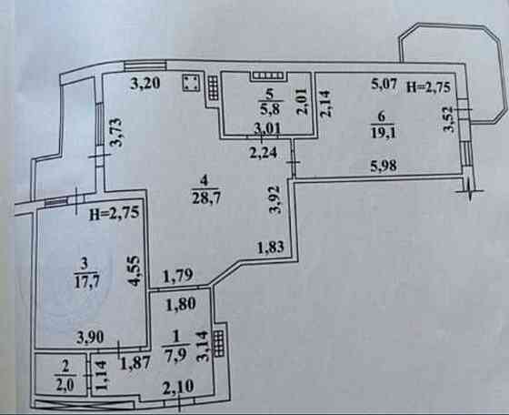 Продаж Квартира 2-кімнатна, 12/16 поверх на Академика Вильямса улица Одесса