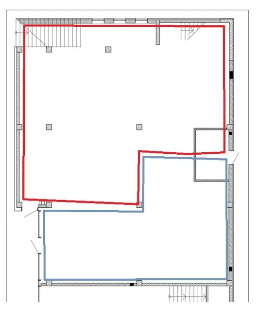 Здається Магазин / салон / торгова точка площа 273 кв.м Дніпро Площа Вокзальна 1 Дніпро - фото 1