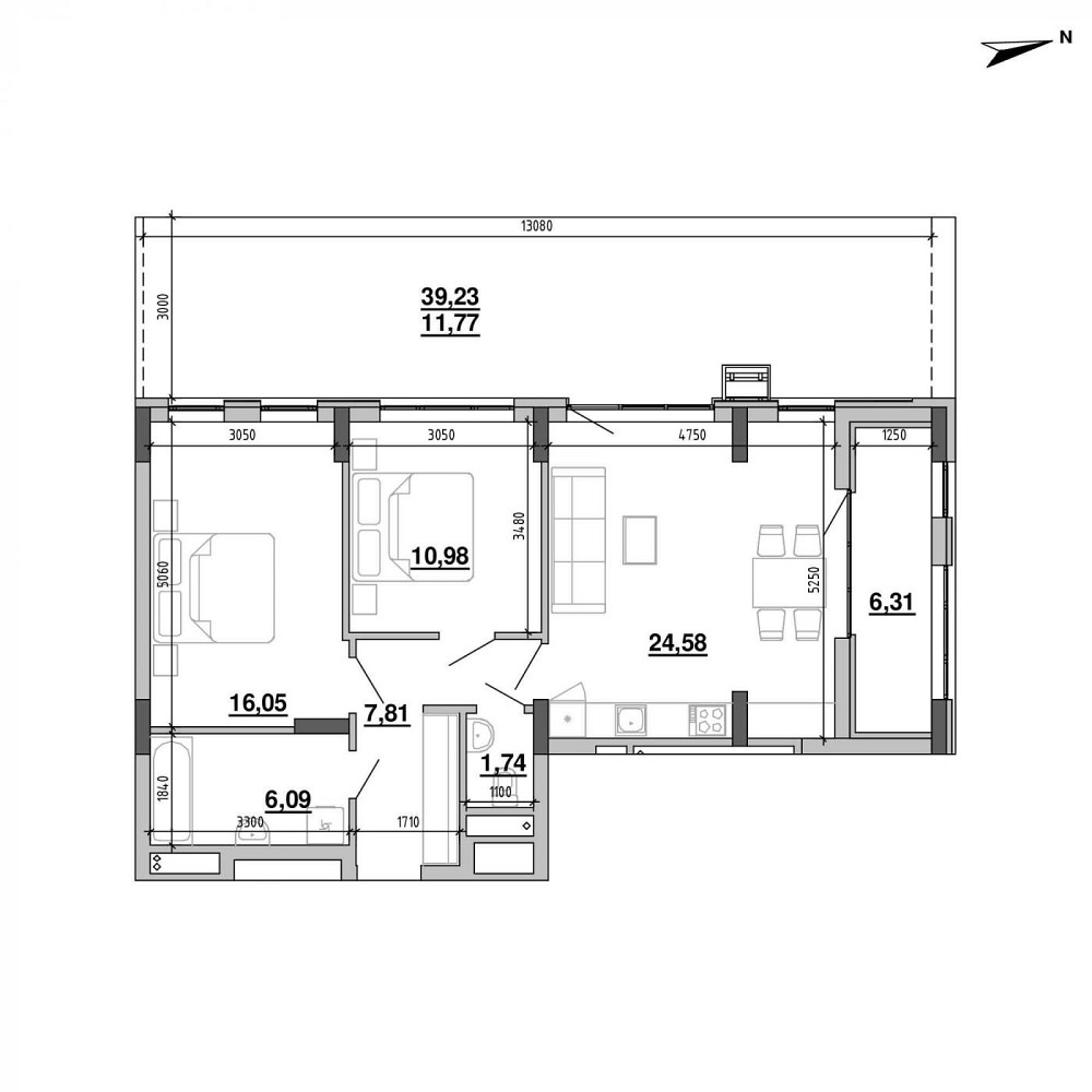 Продаж Квартира на улица Хмельницького Богдана 207 Львов - изображение 12
