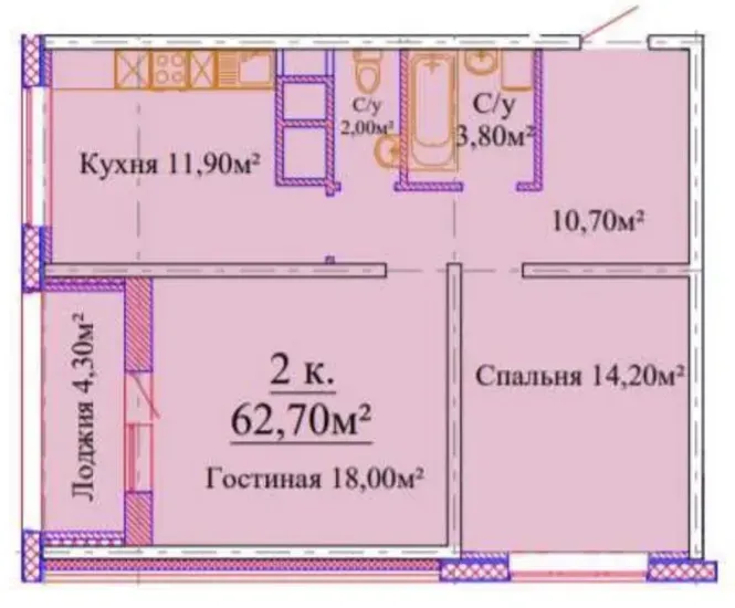 Продажа 2к Квартира 64 кв.м Варненская ЖК Скай Сити Одесса - изображение 10