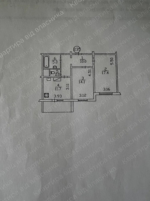 Оренда Квартира 2-кімнатна, 22/22 поверх на Григоренко, 14 Київ - фото 12