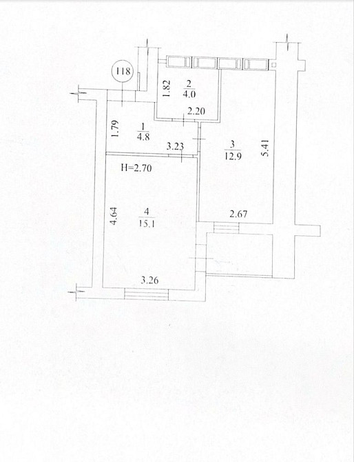 Продаж 1к Квартира 39.7 кв.м Борткевича вул. Харьков - изображение 3