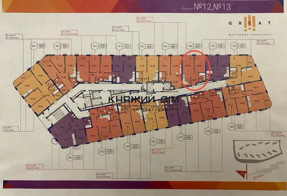 Продаж 1-кімн. квартири в ЖК Грейт.м.Осокорки . Код № 21146761 Київ - фото 3