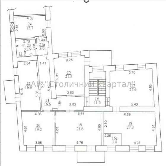 Оренда офісне приміщення на Софіївська вул., 3 приміщень - 15, поверх - 1/3 Київ