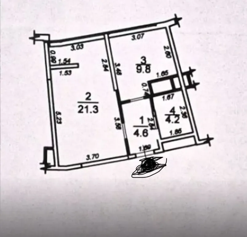 Продажа 1к Квартира 40 кв.м каманина Одесса - изображение 10