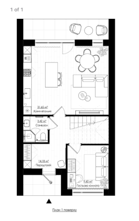 For sale 2-storey Duplex with land 2 ares 126 sq.m 4 rooms at Одеська 84/А Petropavlivska Borshchahivka