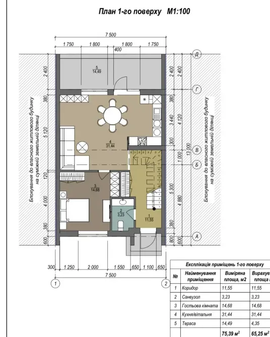 Продаж 2-поверховий Котедж з ділянкою 1.5 сот 135 кв.м 4 кімн. на О. Капуша Ужгород - фото 19