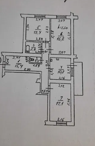 Продаж Квартира 3-кімнатна на ул. Композитора Нищинского, 38 Одесса - изображение 7