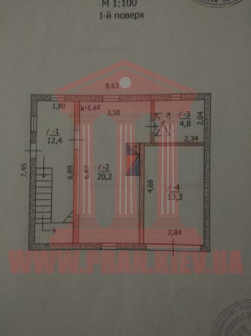 Продаж 3-поверховий Будинок з ділянкою 6 сот 132.4 кв.м  на кооп. Дніпровець Проців - фото 4