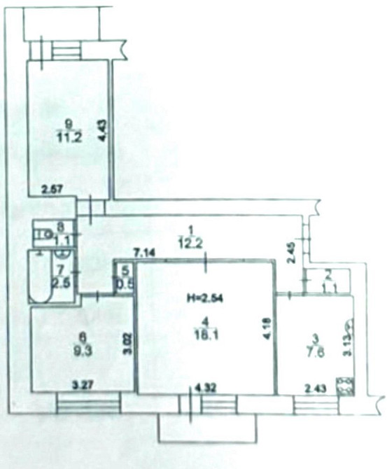 Продаж Квартира 3-кімнатна, 2/9 поверх на Турчина Ігоря вул., д. 3 Київ - фото 10