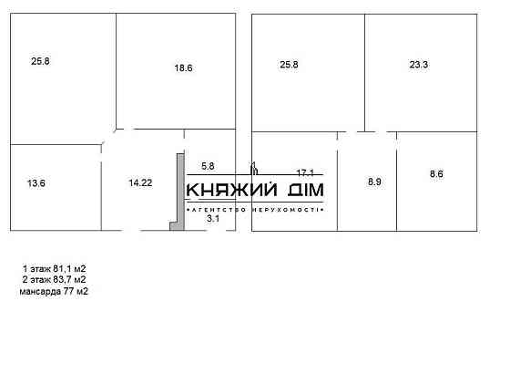 Відмінний будинок, порожній. м.Славутич 5 хвилин ходьби. Код об'єкта 132862 Київ