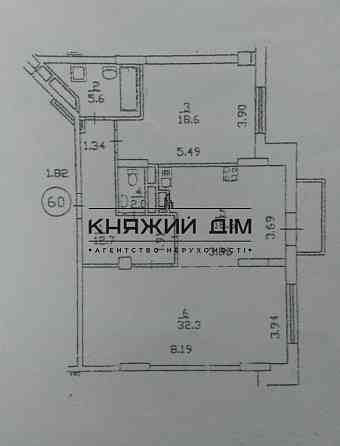 Оренда офісне приміщення на Окипной Раисы ул. поверх - 6/9 Київ