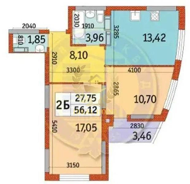 Продаж 2к квартири в ЖК "Райдужний" Київ - фото 7