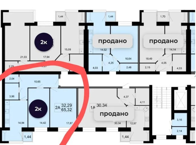 Продаж Квартира 2-кімнатна, 10/10 поверх Vinnytsya - photo 6