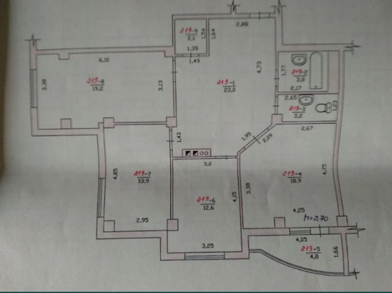 Продам 4-х комнатную квартиру на пос.Котовского Одеса