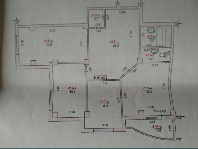 Продам 4-х комнатную квартиру на пос.Котовского Одеса - фото 1