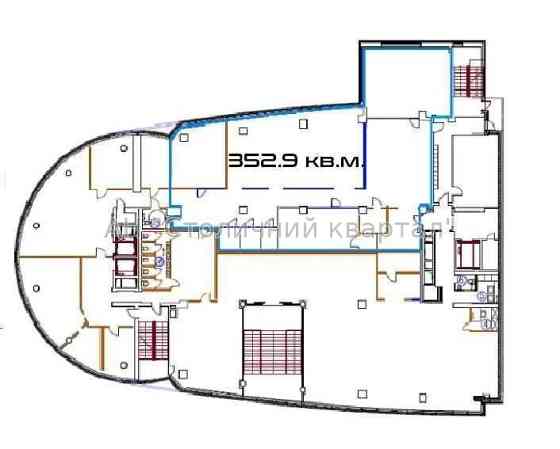 Оренда офісне приміщення на Сверстюка Євгена вул., 2А поверх - 2/8 Київ
