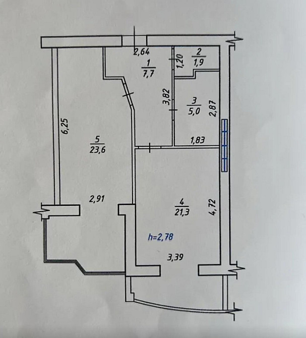 Продаж Квартира 1-кімнатна, 5/11 поверх на вул. В.Чорновола Рівне - фото 12