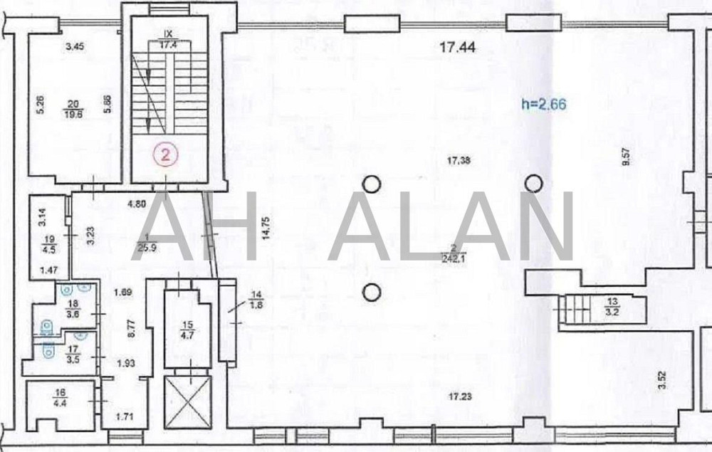 Оренда офісне приміщення на Шевченка Тараса бул., 35 приміщень - 2, поверх - 2/7 Київ - фото 19