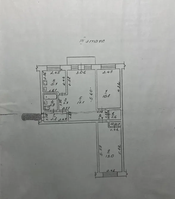Продаж 3к Квартира 58.4 кв.м Академіка Філатова, 31 Одеса - фото 11