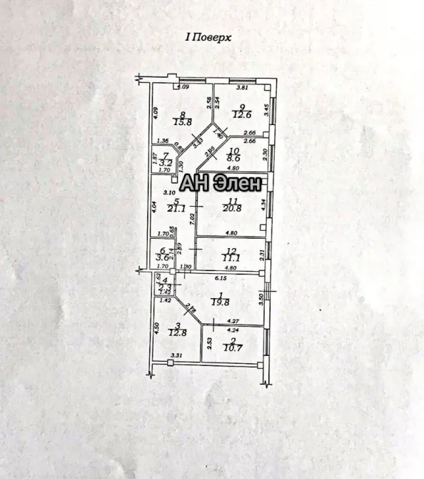 Продаж Офісні приміщення площа 142 кв.м 6-й поверх на Майский переулок Фонтанка - фото 3