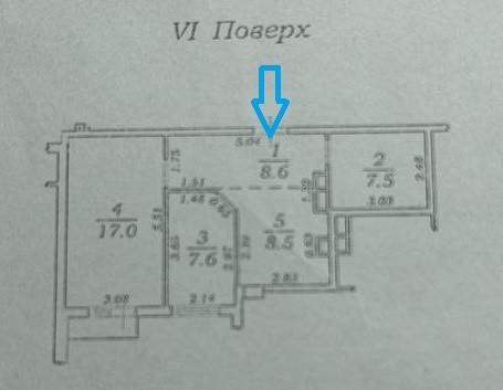Продаж Квартира 2-кімнатна, 6/19 поверх на Жемчужная улица Одесса - изображение 5
