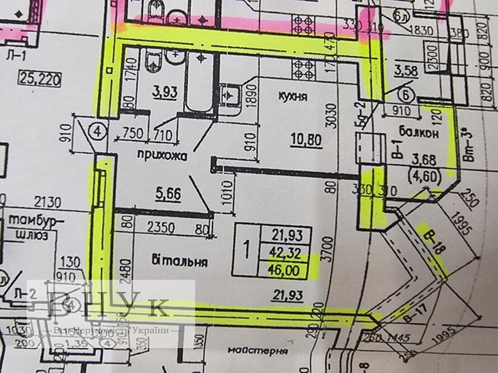 Продаж Квартира 1-кімнатна, 10/10 поверх на Тарнавського пров. Тернопіль - фото 10