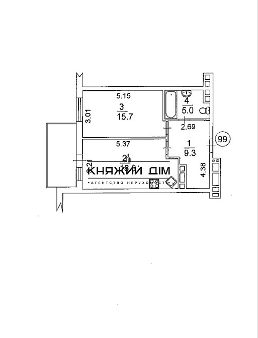 Продаж 1к. квартири ЖК Відпочинок Київ - фото 6