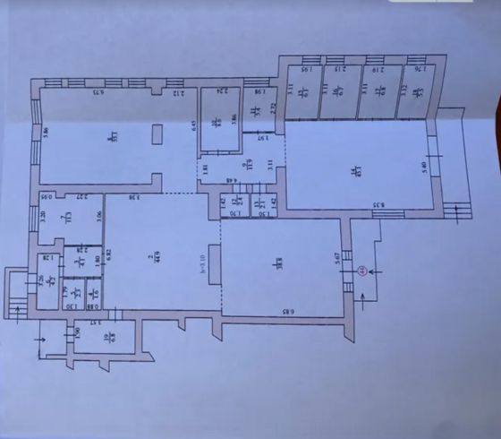 Продаж приміщення вільного призначення на вул. Тролейбусна, площа 270 кв.м Тернопіль