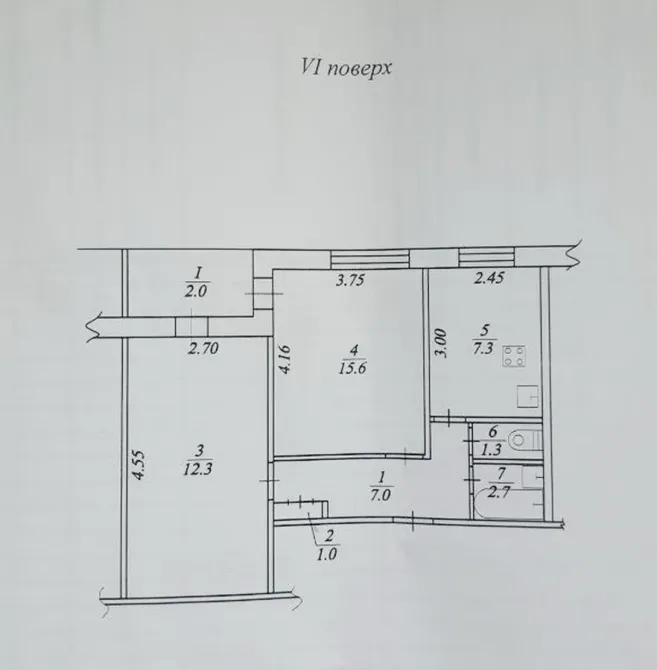 Продаж 2к Квартира 49.2 кв.м Квартальна Дніпро - фото 12