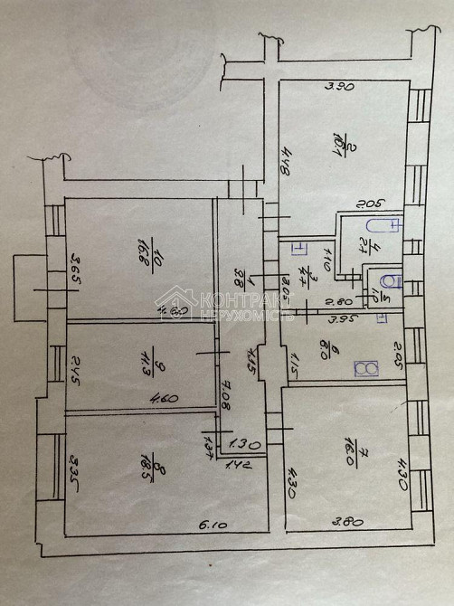 Оренда Квартира 4-кімнатна, 4/5 поверх на вул. Чернишевська Харьков - изображение 18