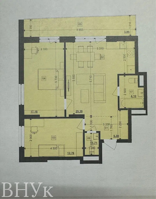 Продаж Квартира 2-кімнатна, 6/12 поверх на вул. Володимира Великого L'viv - photo 6
