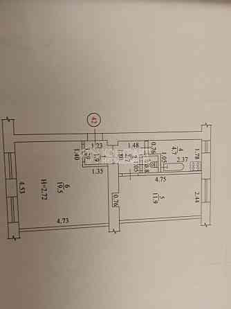 Продаж Квартира 2-кімнатна, 1/5 поверх на вул. Морозова Харків