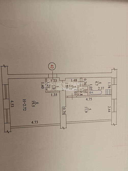 Продаж Квартира 2-кімнатна, 1/5 поверх на вул. Морозова Харьков - изображение 1
