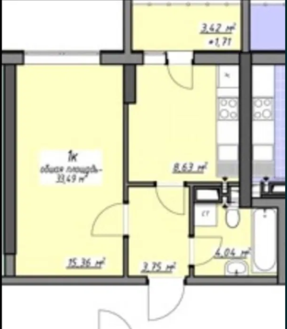 Продаж Квартира 2-кімнатна на ул. Люстдорфская дорога, 168 Odessa - photo 18