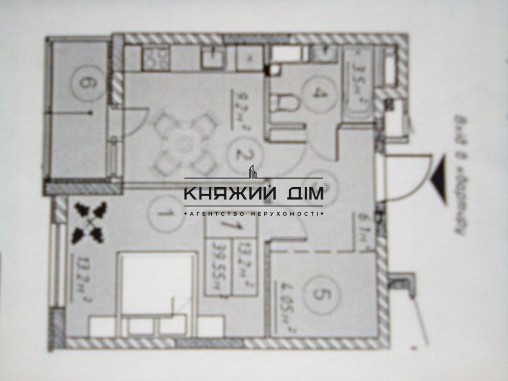 Переуступка! Продажа 1 к.кв. по ул. Ревуцкого 40Б. ЖК Лебединый. № 21134477 Київ - фото 6