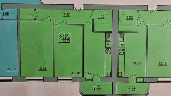 Продаж 2 кімнатної квартири по вул. Володимира Великого, Аляска Тернополь