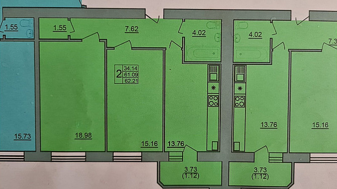 Продаж 2 кімнатної квартири по вул. Володимира Великого, Аляска Тернопіль - фото 2