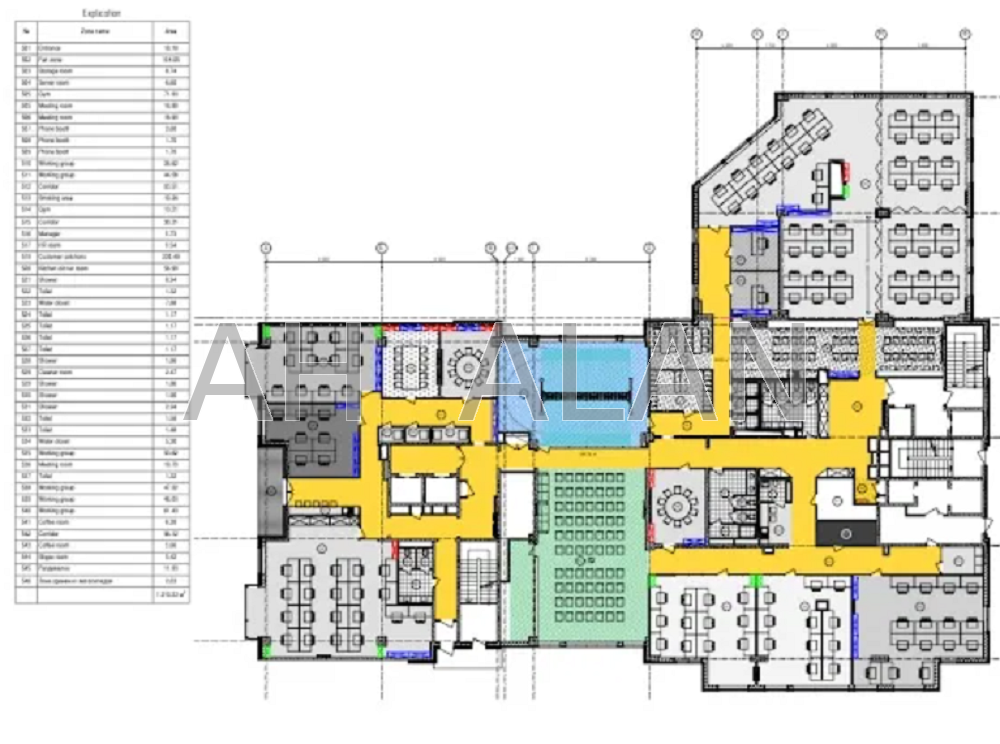 Оренда офісне приміщення на Саксаганського вул., 70А приміщень - 1, поверх - 6/9 Київ - фото 16